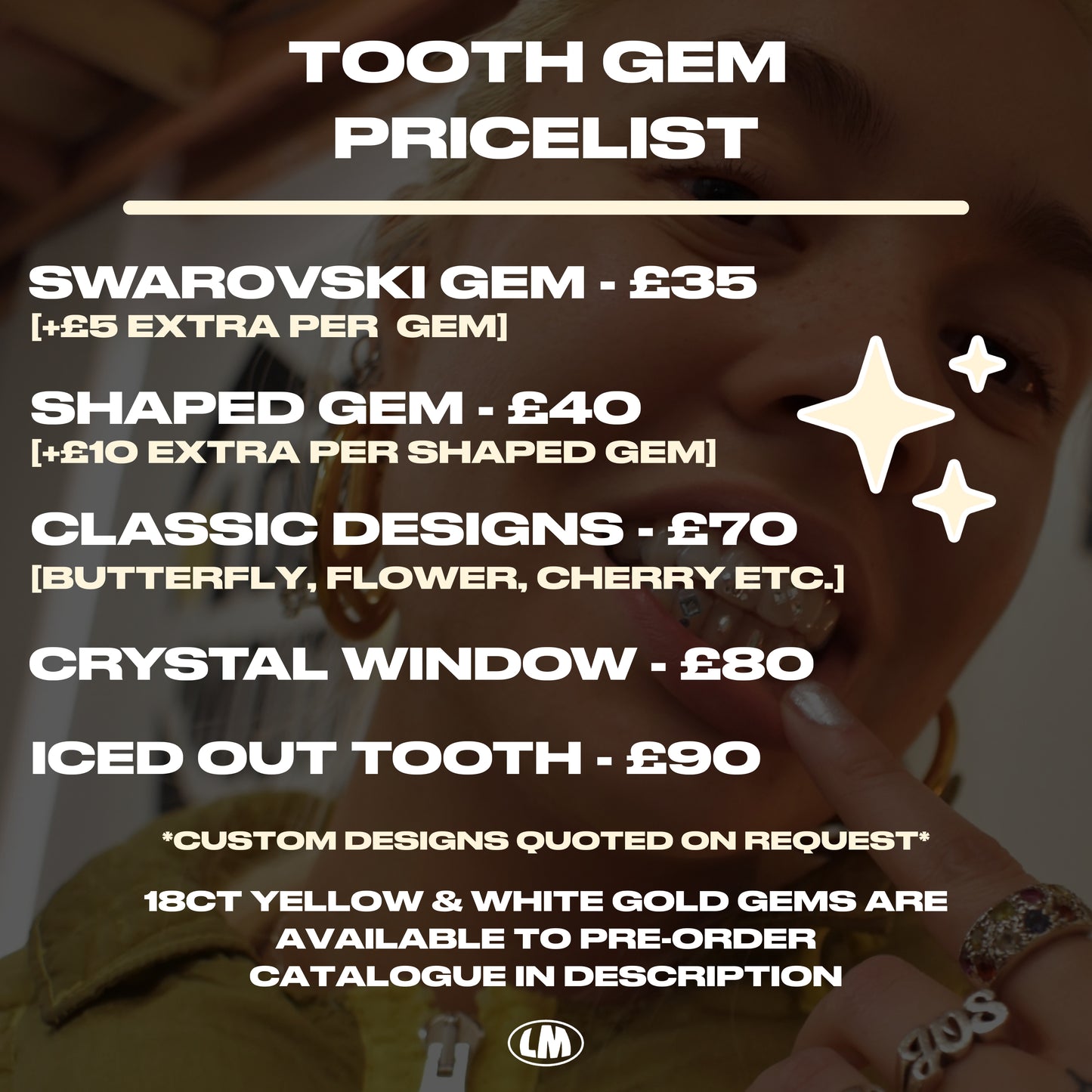 Tooth Gem Appointment (Peckham Rye)